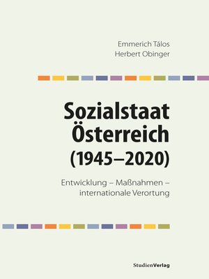 cover image of Sozialstaat Österreich (1945–2020)